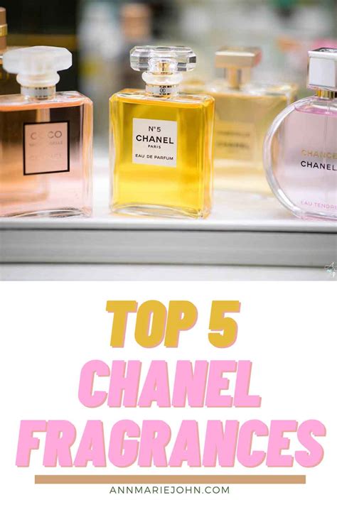 top 5 chanel perfume